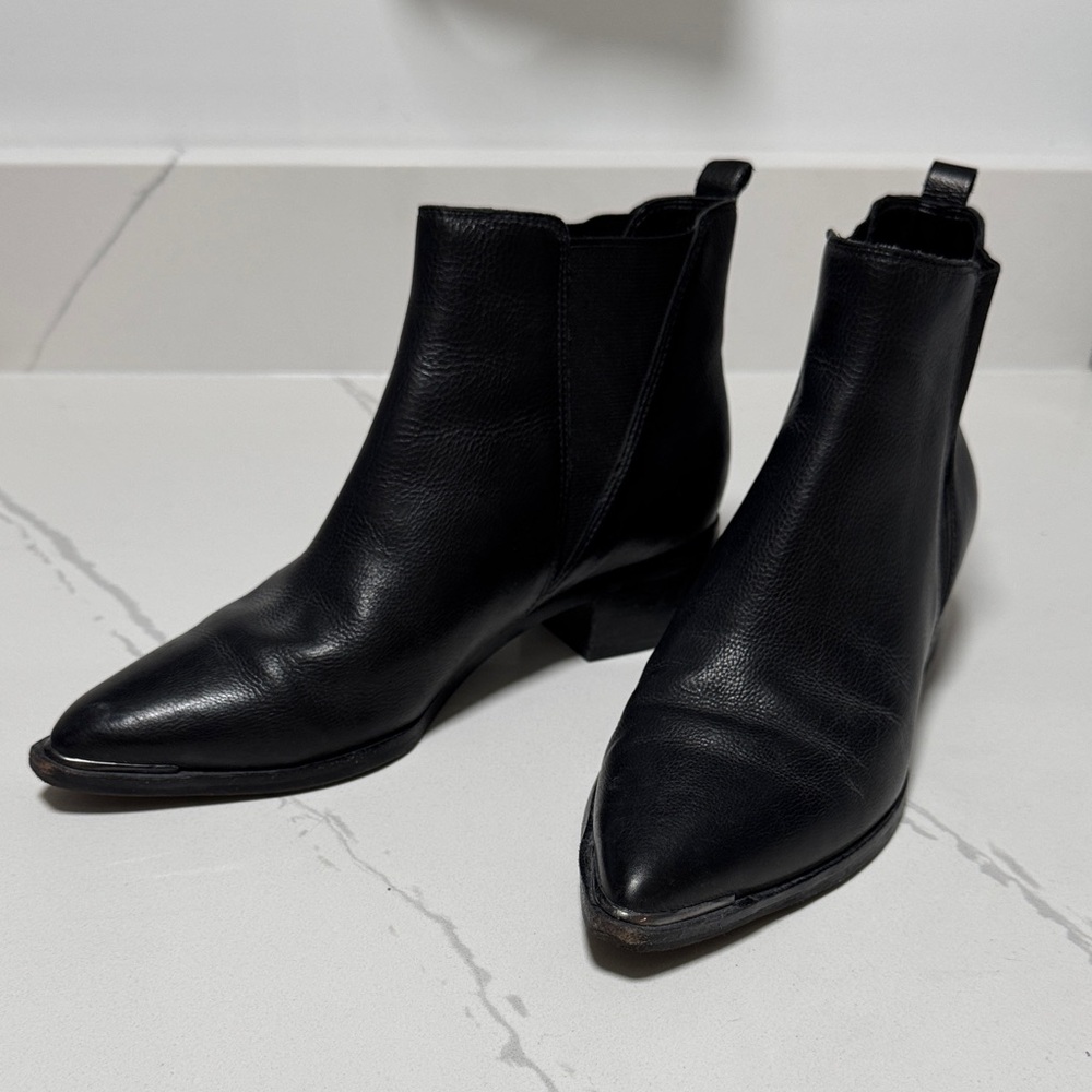 Marc Fisher Black Ankle Booties